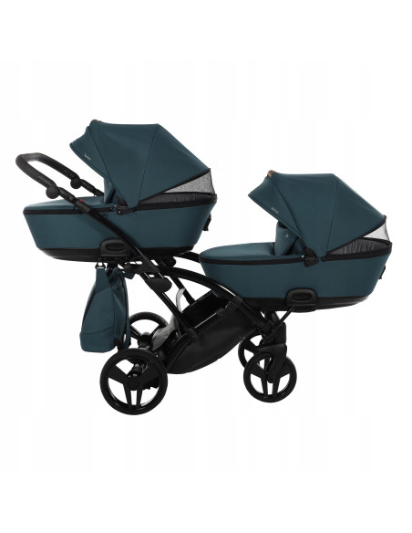 Wózek bliźniaczy Junama SPACE DUO Slim (2w1) 03