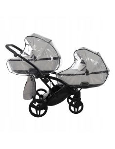 Wózek bliźniaczy Junama SPACE DUO Slim (3w1) 01 2