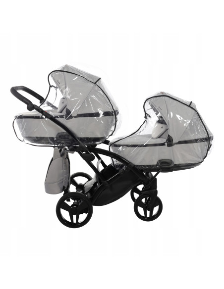 Wózek bliźniaczy Junama SPACE DUO Slim (3w1) 01