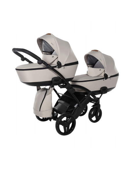 Wózek bliźniaczy Junama SPACE DUO Slim (2w1) 02
