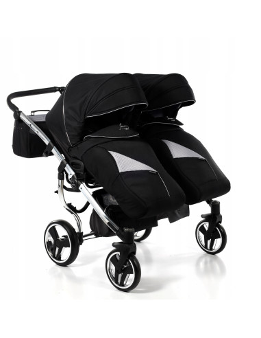 Wózek bliźniaczy Junama S-LINE DUO v3 (3w1) 03