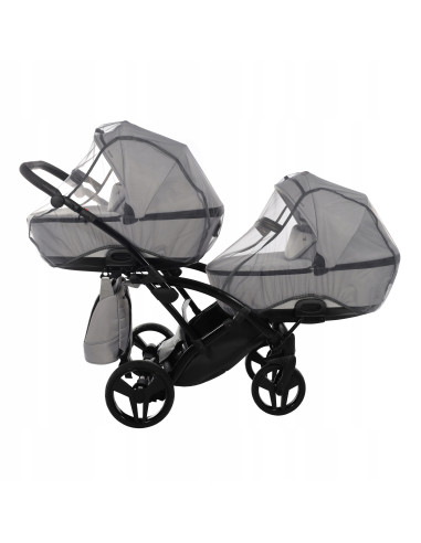 Wózek bliźniaczy Junama SPACE DUO Slim (3w1) 01