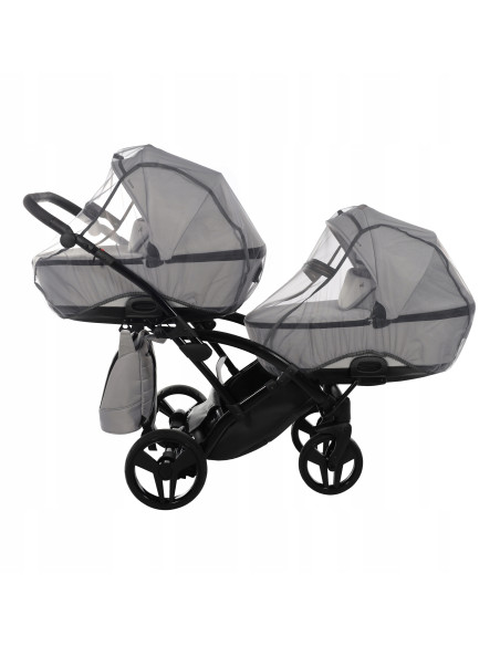 Wózek bliźniaczy Junama SPACE DUO Slim (3w1) 01
