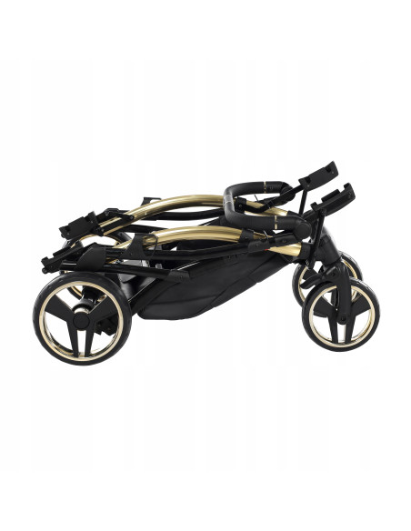 Wózek bliźniaczy Junama S-LINE DUO Slim v3 (3w1) 2 Wózek dla bliźniąt