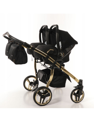 Wózek bliźniaczy Junama S-LINE DUO v3 (3w1) 02