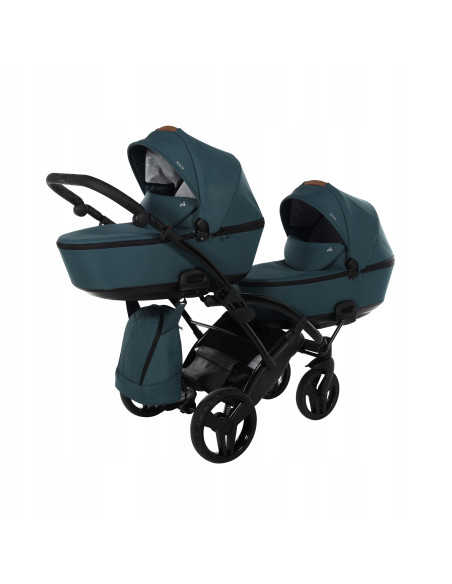 Wózek bliźniaczy Junama SPACE DUO Slim (2w1) 03