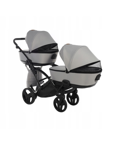 Wózek bliźniaczy Junama SPACE DUO Slim (3w1) 01