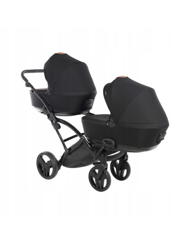 Wózek bliźniaczy Junama SPACE DUO Slim (2w1) 04