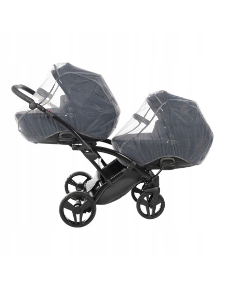 Wózek bliźniaczy Junama SPACE DUO Slim (3w1) 04