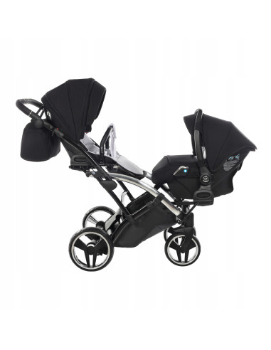 Wózek bliźniaczy Junama S-LINE DUO Slim v3 (3w1) 4