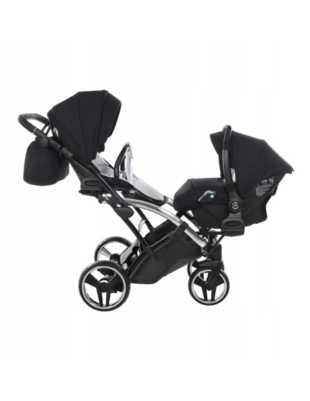 Wózek bliźniaczy Junama S-LINE DUO Slim v3 (3w1) 4