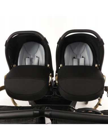 Wózek bliźniaczy Junama S-LINE DUO v3 (3w1) 02