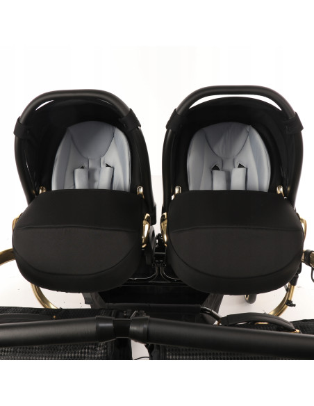Wózek bliźniaczy Junama S-LINE DUO v3 (3w1) 02