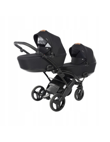 Wózek bliźniaczy Junama SPACE DUO Slim (2w1) 04