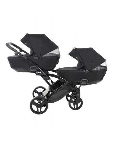 Wózek bliźniaczy Junama SPACE DUO Slim (3w1) 04