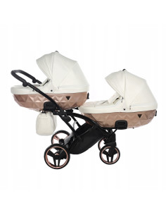 Wózek Junama MIRROR Satin DUO Slim (3 w 1) 05