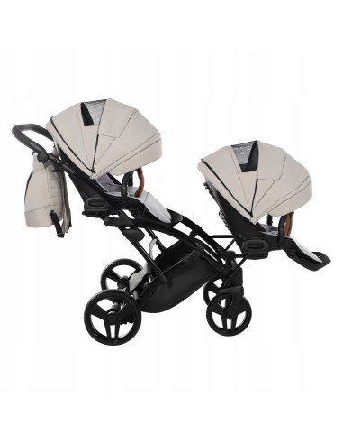 Wózek bliźniaczy Junama SPACE DUO Slim (2w1) 02