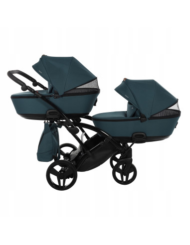 Wózek bliźniaczy Junama SPACE DUO Slim (3w1) 03