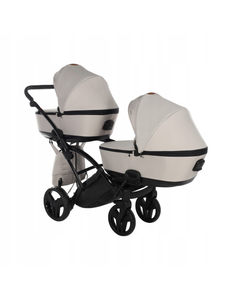 Wózek bliźniaczy Junama SPACE DUO Slim (3w1) 02