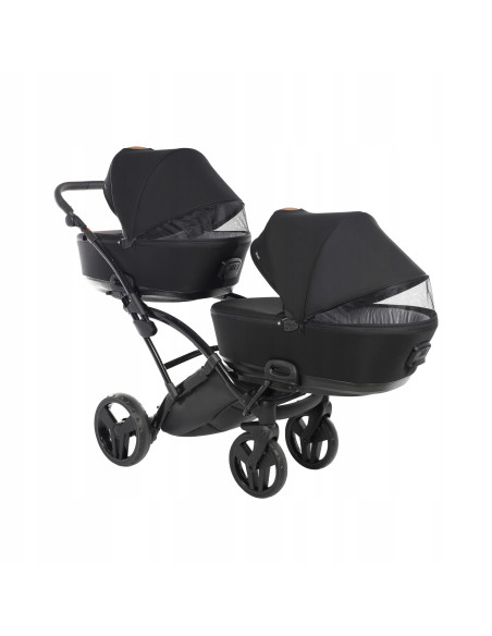 Wózek bliźniaczy Junama SPACE DUO Slim (3w1) 04