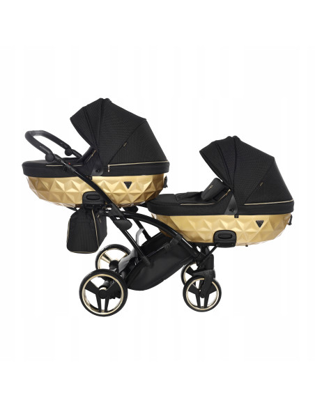 Wózek Junama MIRROR Satin DUO Slim (3 w 1) 03