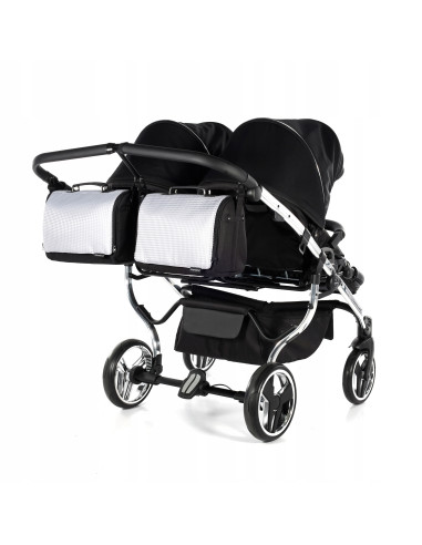 Wózek bliźniaczy Junama S-LINE DUO v3 (3w1) 03