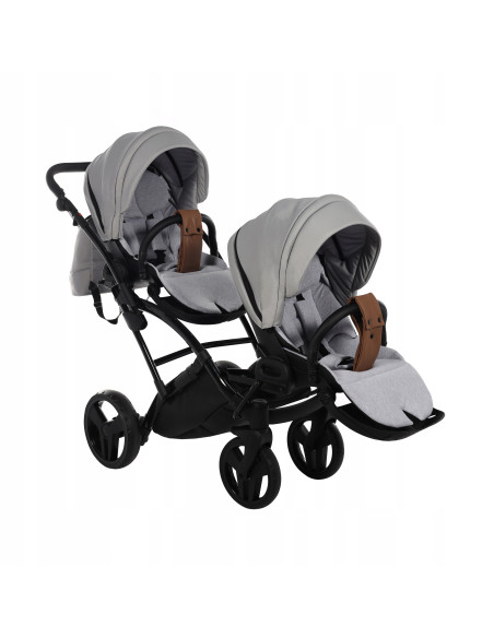 Wózek bliźniaczy Junama SPACE DUO Slim (2w1) 01