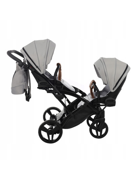 Wózek bliźniaczy Junama SPACE DUO Slim (3w1) 01
