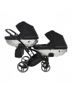 Wózek Junama MIRROR Satin DUO Slim (3 w 1) 01