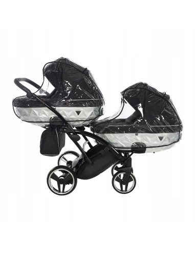 Wózek Junama MIRROR Satin DUO Slim (3 w 1) 01