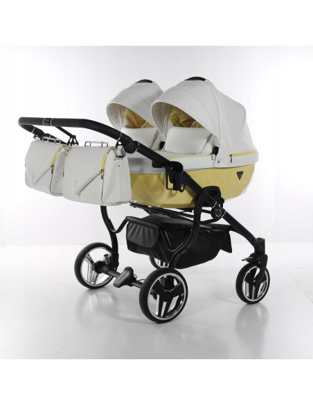 Wózek bliźniaczy Junama CANDY DUO v3 (2w1) 03