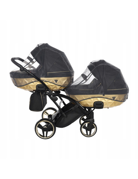 Wózek Junama MIRROR Satin DUO Slim (3 w 1) 03