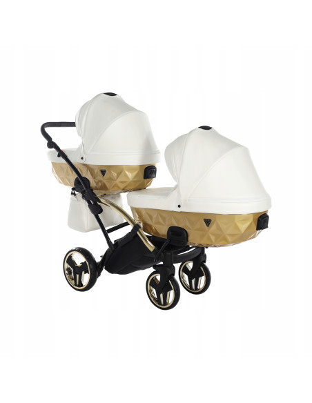 Wózek Junama MIRROR Satin DUO Slim (3 w 1) 06