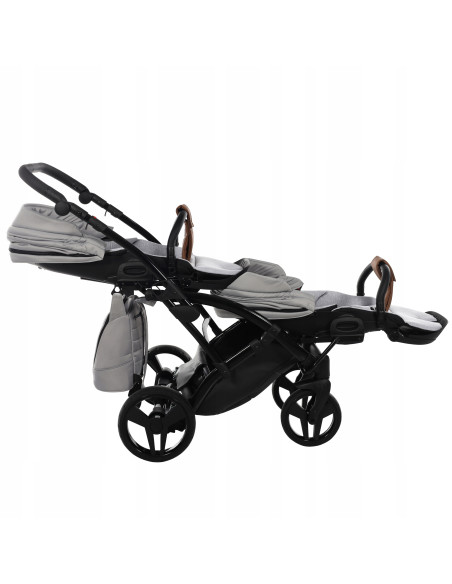 Wózek bliźniaczy Junama SPACE DUO Slim (3w1) 01