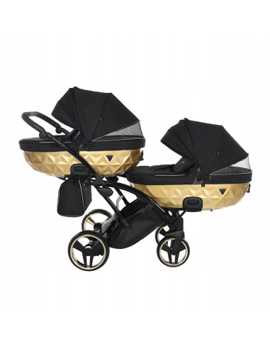 Wózek Junama MIRROR Satin DUO Slim (3 w 1) 03