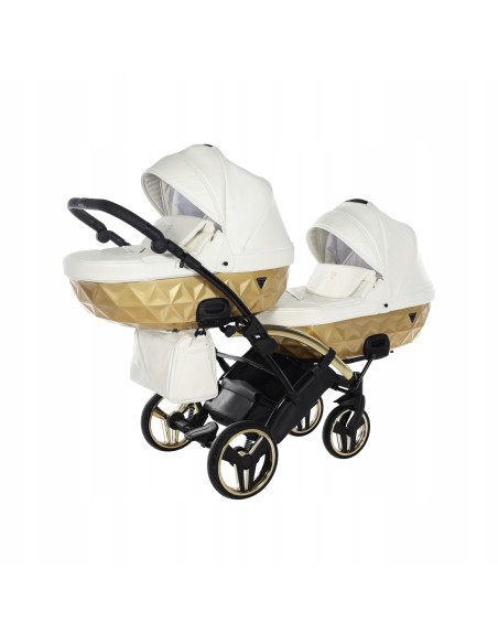 Wózek Junama MIRROR Satin DUO Slim (3 w 1) 06
