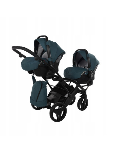 Wózek bliźniaczy Junama SPACE DUO Slim (3w1) 03