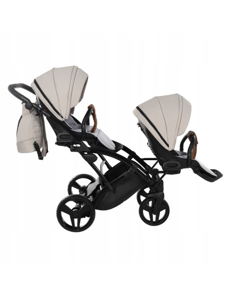 Wózek bliźniaczy Junama SPACE DUO Slim (3w1) 02