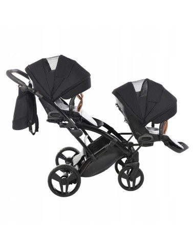 Wózek bliźniaczy Junama SPACE DUO Slim (3w1) 04