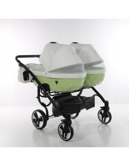 Wózek bliźniaczy Junama CANDY DUO v3 (2w1) 04