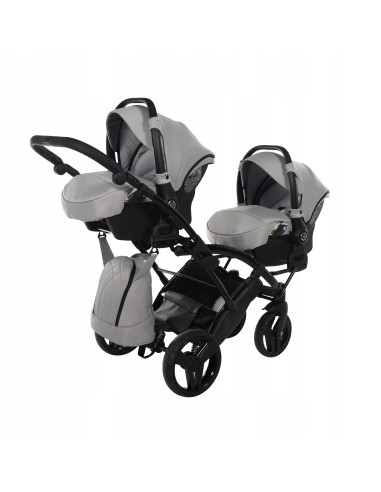 Wózek bliźniaczy Junama SPACE DUO Slim (3w1) 01