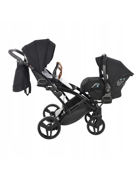 Wózek bliźniaczy Junama SPACE DUO Slim (3w1) 04