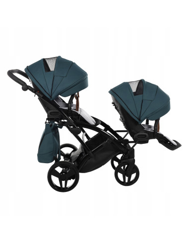 Wózek bliźniaczy Junama SPACE DUO Slim (3w1) 03