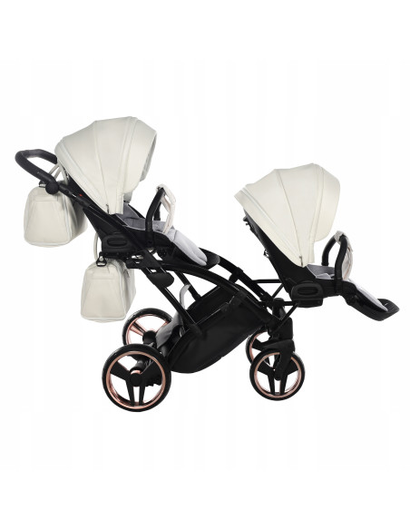 Wózek Junama MIRROR Satin DUO Slim (3 w 1) 05