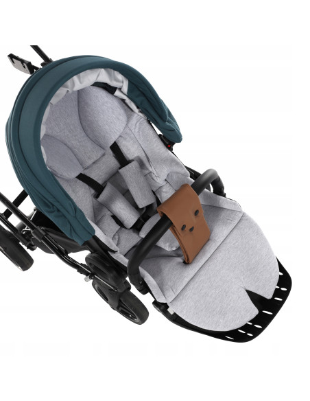 Wózek bliźniaczy Junama SPACE DUO Slim (2w1) 03