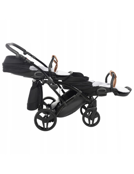Wózek bliźniaczy Junama SPACE DUO Slim (3w1) 04