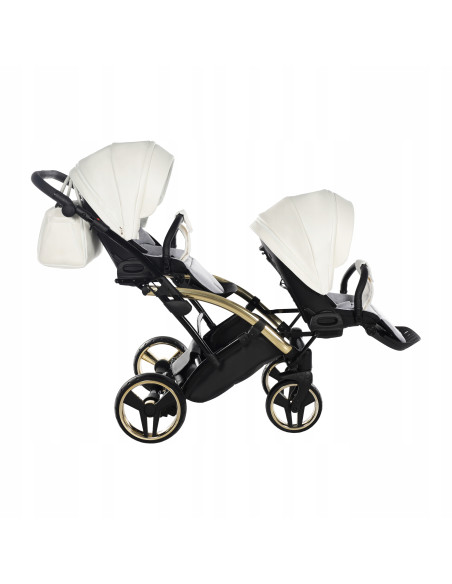 Wózek Junama MIRROR Satin DUO Slim (3 w 1) 06