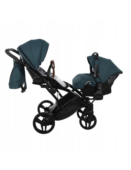 Wózek bliźniaczy Junama SPACE DUO Slim (3w1) 03