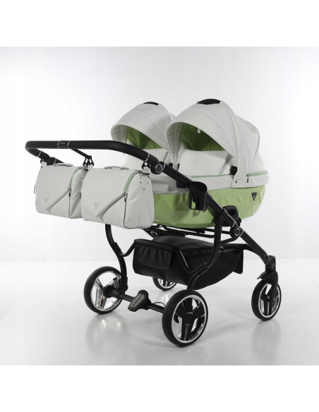 Wózek bliźniaczy Junama CANDY DUO v3 (2w1) 04