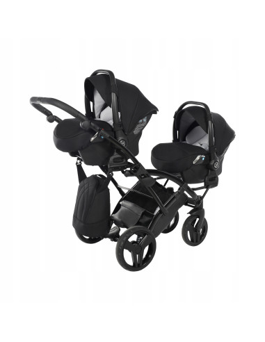 Wózek bliźniaczy Junama SPACE DUO Slim (3w1) 04